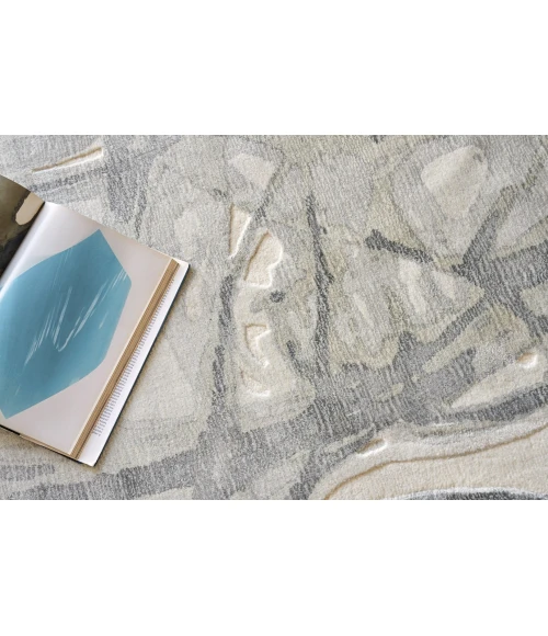 Exquisite Rugs Gianni Gray/Silver 624910X14 10ft.X14ft. Rect. Rug