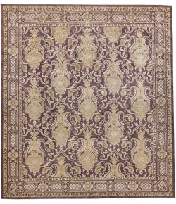 Exquisite Rugs Contemporary Eggplant 62746X6 ROUND 6ft.X6ft. ROUND Round Rug