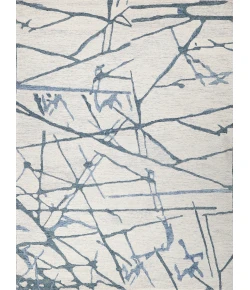 Exquisite Rugs Mystic Blue/Silver 63041X16 1ft.X1ft.6in. Rect. Rug