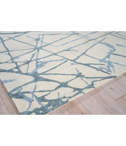 Exquisite Rugs Mystic Blue/Silver 63041X16 1ft.X1ft.6in. Rect. Rug