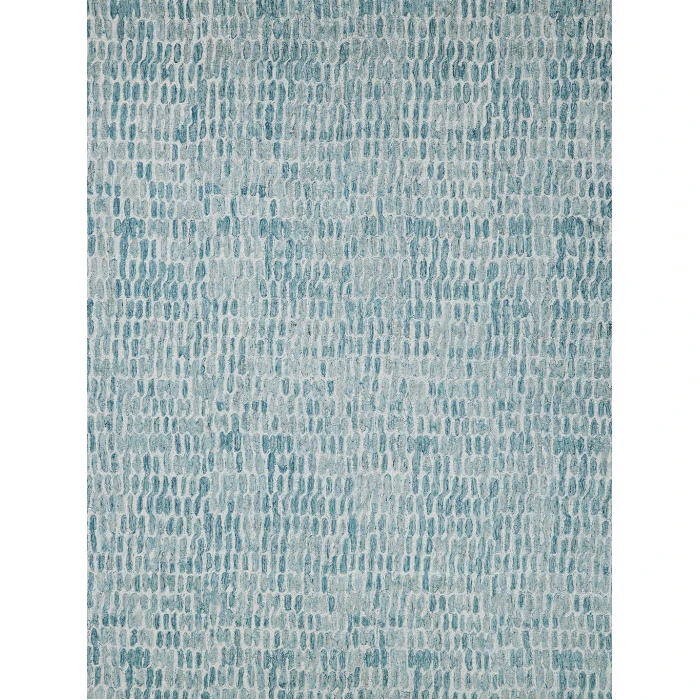 Exquisite Rugs Ink Blot Turquoise 63089X12 9ft.X12ft. Rect. Rug