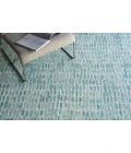 Exquisite Rugs Ink Blot Turquoise 63089X12 9ft.X12ft. Rect. Rug