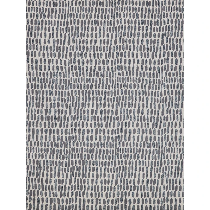 Exquisite Rugs Ink Blot Black/Gray 63108X10 8ft.X10ft. Rect. Rug