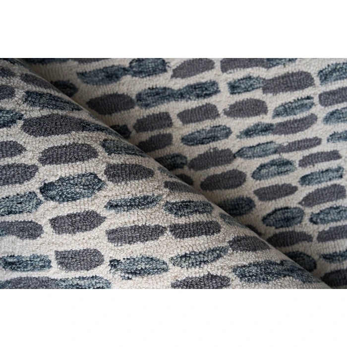 Exquisite Rugs Ink Blot Black/Gray 63108X10 8ft.X10ft. Rect. Rug