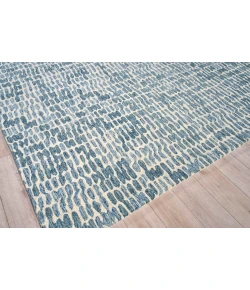 Exquisite Rugs Ink Blot Navy 63111X16 1ft.X1ft.6in. Rect. Rug