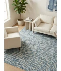 Exquisite Rugs Ink Blot Navy 631110X14 10ft.X14ft. Rect. Rug