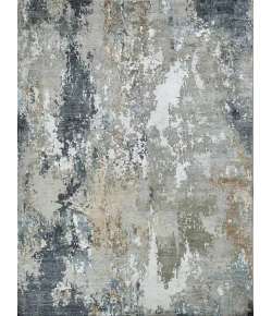 Exquisite Rugs Cosmo Silver/Beige/Blue 63121X16 1ft.X1ft.6in. Rect. Rug