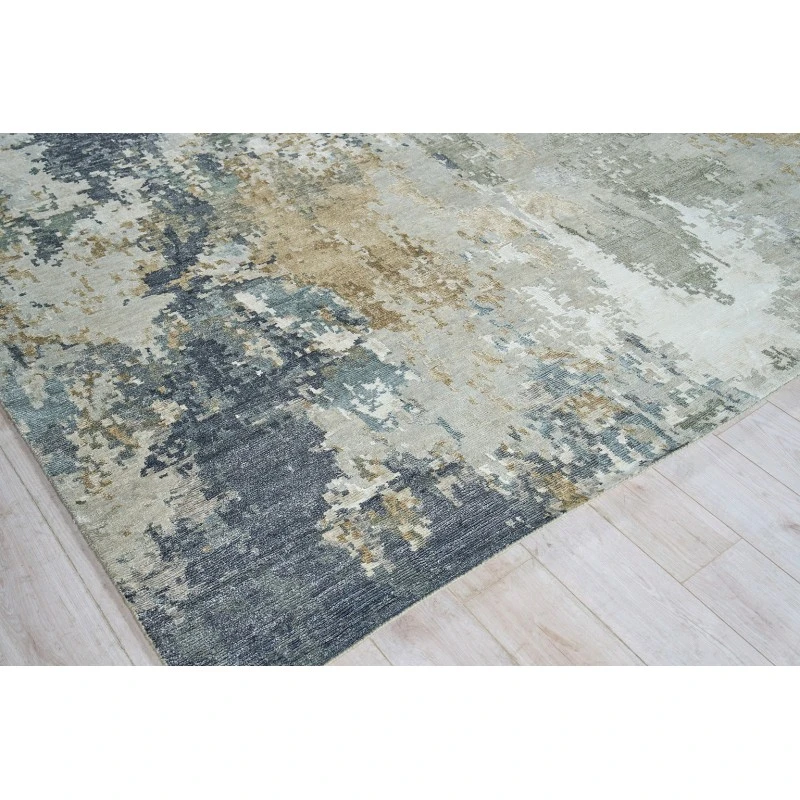 Exquisite Rugs Cosmo Silver/Beige/Blue 631212X15 12ft.X15ft. Rect. Rug