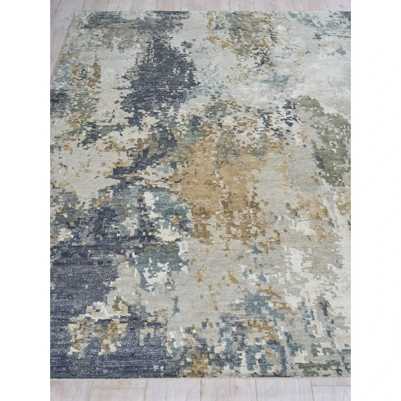 Exquisite Rugs Cosmo Silver/Beige/Blue 631212X15 12ft.X15ft. Rect. Rug