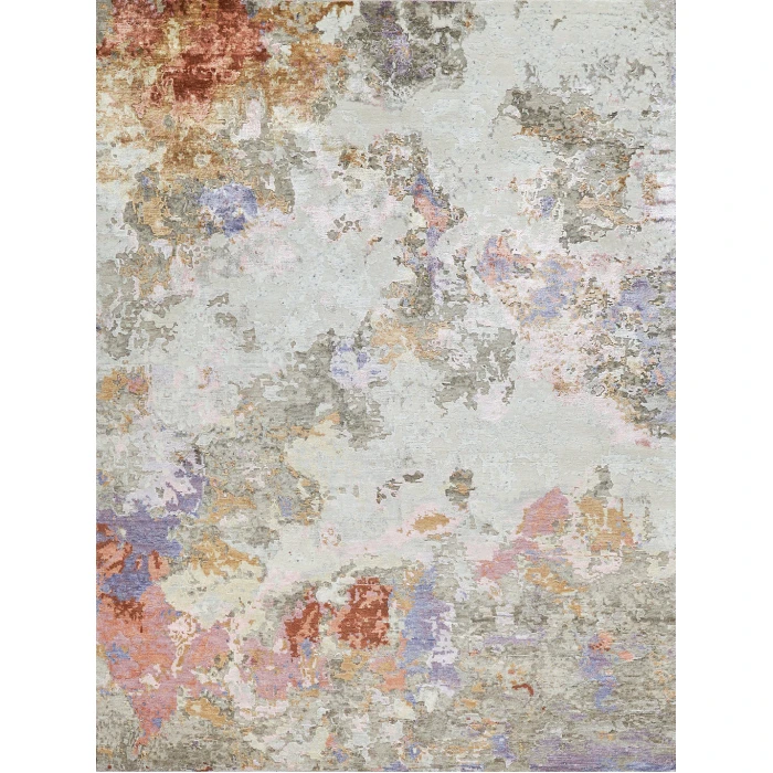 Exquisite Rugs Cosmo Ivory/Beige/Blue 63131X16 1ft.X1ft.6in. Rect. Rug