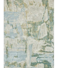 Exquisite Rugs Luxury Laureno Ivory/Green 63141X16 1ft.X1ft.6in. Rect. Rug