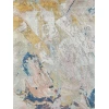 Exquisite Rugs Floor Art Ivory/Gold/Blue 63151X16 1ft.X1ft.6in. Rect. Rug