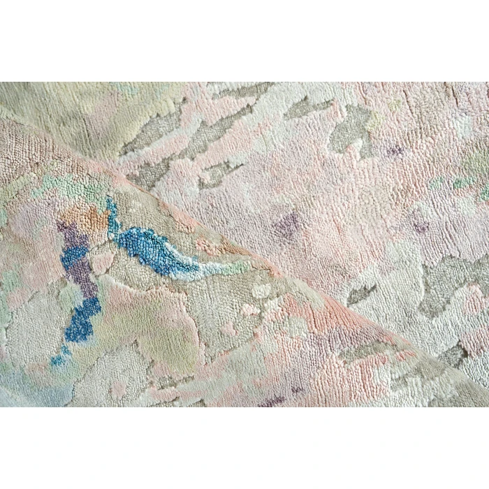 Exquisite Rugs Floor Art Ivory/Gold/Blue 631512X15 12ft.X15ft. Rect. Rug