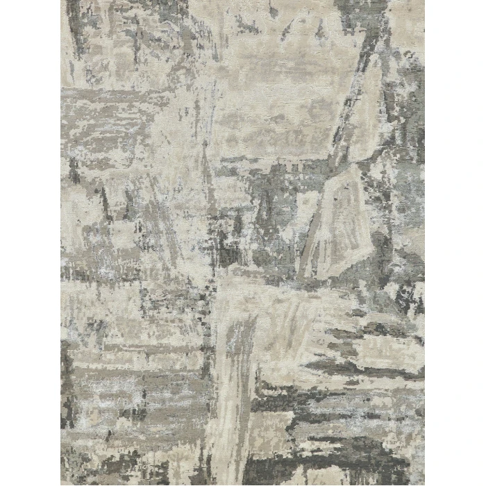 Exquisite Rugs Luxury Laureno Ivory/Gray 63181X16 1ft.X1ft.6in. Rect. Rug
