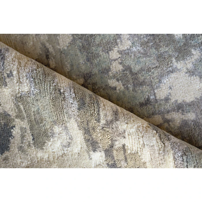 Exquisite Rugs Luxury Laureno Ivory/Gray 63181X16 1ft.X1ft.6in. Rect. Rug