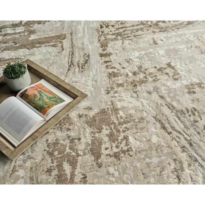 Exquisite Rugs Luxury Laureno Ivory/Beige 63198X10 8ft.X10ft. Rect. Rug