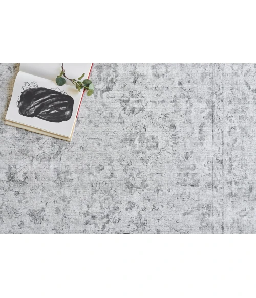 Exquisite Rugs Dorchester Ivory/Silver 632110X14 10ft.X14ft. Rect. Rug