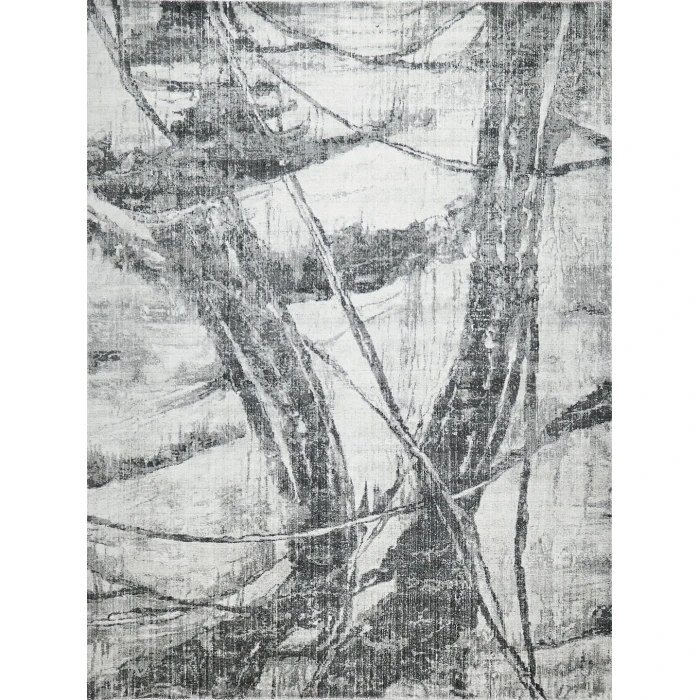 Exquisite Rugs Kyoto Silver/Black 633112X15 12ft.X15ft. Rect. Rug
