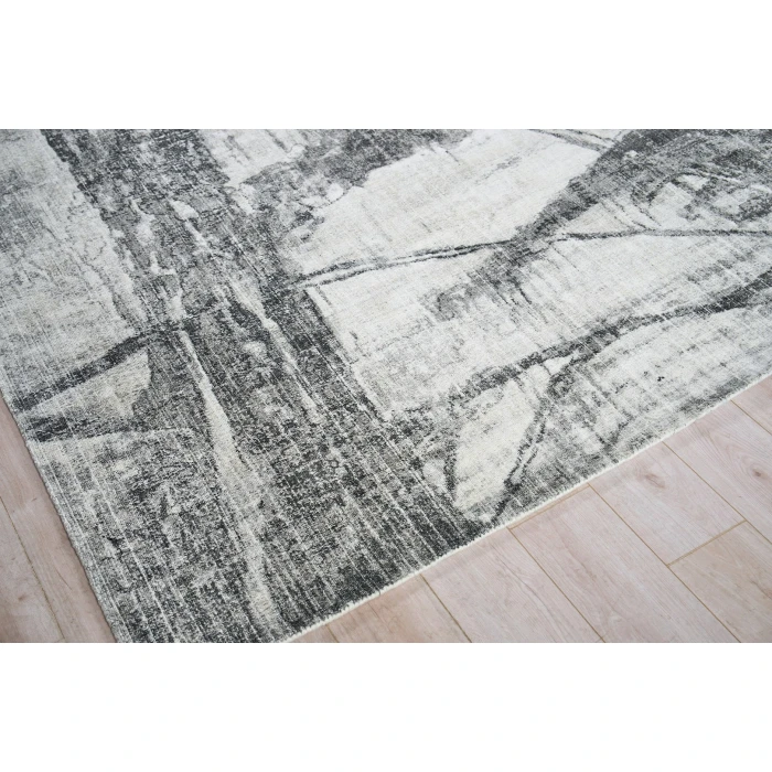 Exquisite Rugs Kyoto Silver/Black 633112X15 12ft.X15ft. Rect. Rug