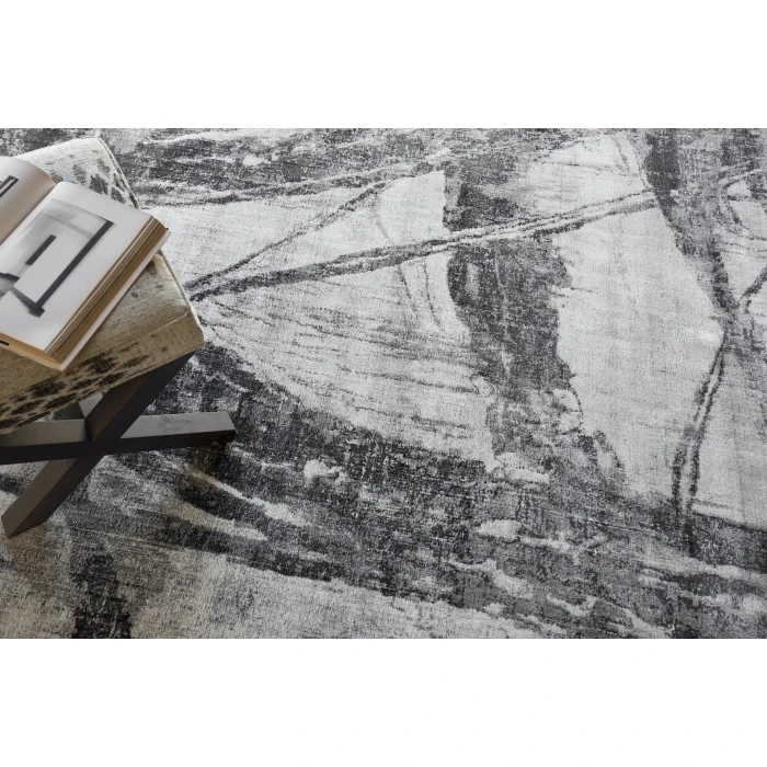 Exquisite Rugs Kyoto Silver/Black 633112X15 12ft.X15ft. Rect. Rug
