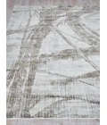 Exquisite Rugs Kyoto Silver/Beige 63321X16 1ft.X1ft.6in. Rect. Rug