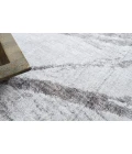Exquisite Rugs Kyoto Silver/Beige 63321X16 1ft.X1ft.6in. Rect. Rug