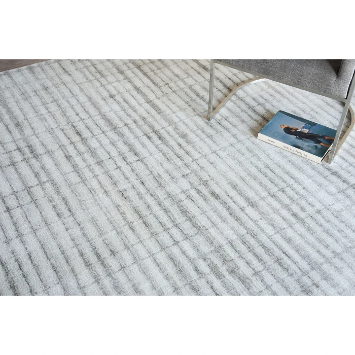 Exquisite Rugs Allure Ivory/Silver 63376X9 6ft.X9ft. Rect. Rug