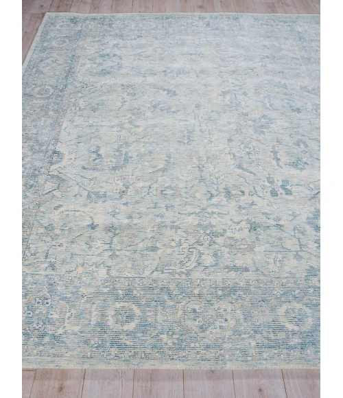 Exquisite Rugs Tuscany Ivory/Blue 63418X10 8ft.X10ft. Rect. Rug