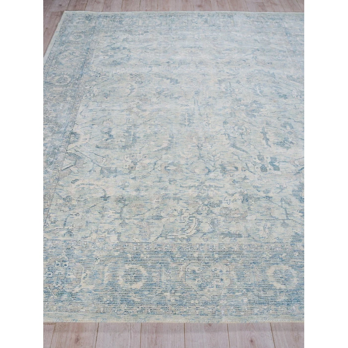 Exquisite Rugs Tuscany Ivory/Blue 634114X18 14ft.X18ft. Rect. Rug