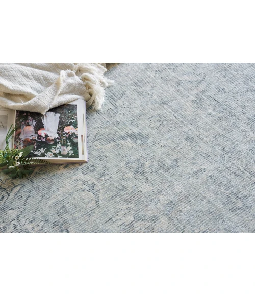 Exquisite Rugs Tuscany Ivory/Blue 63418X10 8ft.X10ft. Rect. Rug