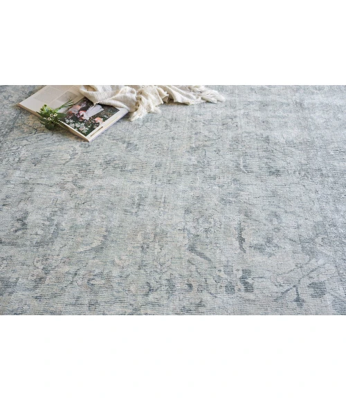 Exquisite Rugs Tuscany Ivory/Blue 63418X10 8ft.X10ft. Rect. Rug