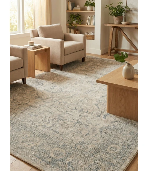 Exquisite Rugs Tuscany Ivory/Blue 63418X10 8ft.X10ft. Rect. Rug