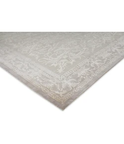 Exquisite Rugs Velvet Ivory/Silver 6371B3X96 3ft.X9ft.6in. Rect. Rug