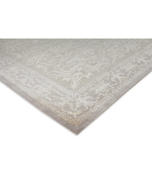 Exquisite Rugs Velvet Ivory/Silver 6371B3X96 3ft.X9ft.6in. Rect. Rug