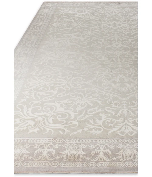 Exquisite Rugs Velvet Ivory/Silver 6371B3X96 3ft.X9ft.6in. Rect. Rug