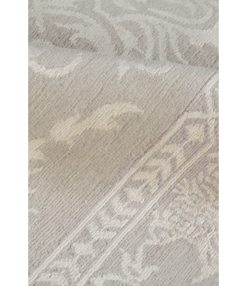 Exquisite Rugs Velvet Ivory/Silver 6371B3X96 3ft.X9ft.6in. Rect. Rug