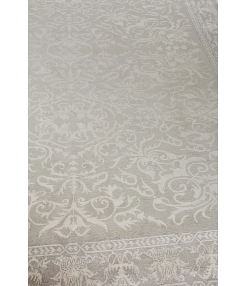 Exquisite Rugs Velvet Ivory/Silver 6371B3X96 3ft.X9ft.6in. Rect. Rug