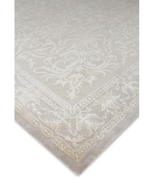 Exquisite Rugs Velvet Ivory/Silver 6371B3X96 3ft.X9ft.6in. Rect. Rug