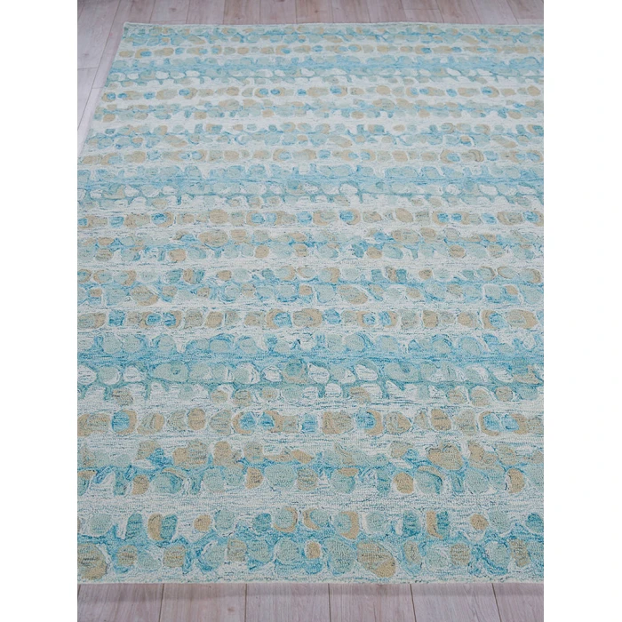 Exquisite Rugs Colorplay Turquoise 649410X14 10ft.X14ft. Rect. Rug