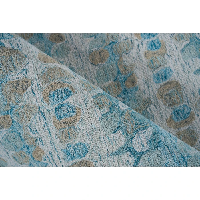 Exquisite Rugs Colorplay Turquoise 649410X14 10ft.X14ft. Rect. Rug