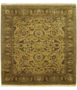 Exquisite Rugs Moghul Maize/Gold 64979X10 9ft.X10ft. Rect. Rug