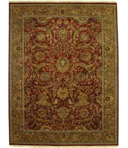 Exquisite Rugs Agra Red/Gold 65058X8 ROUND 8ft.X8ft. ROUND Round Rug