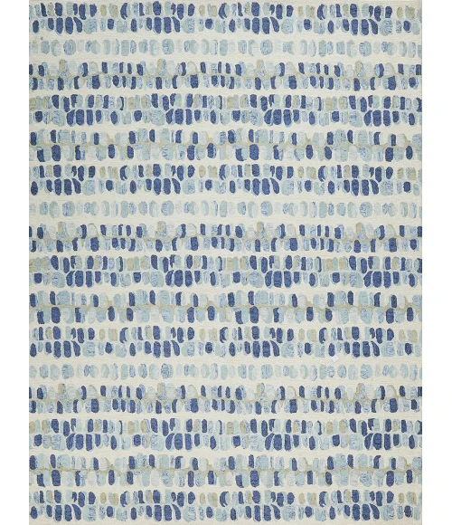 Exquisite Rugs Colorplay Navy/Beige 650612X15 12ft.X15ft. Rect. Rug