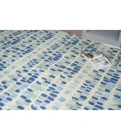 Exquisite Rugs Colorplay Navy/Beige 650612X15 12ft.X15ft. Rect. Rug
