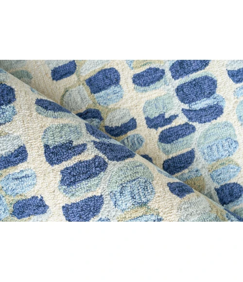 Exquisite Rugs Colorplay Navy/Beige 650612X15 12ft.X15ft. Rect. Rug