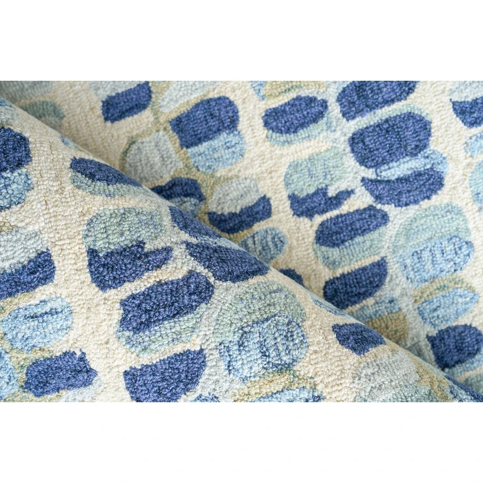 Exquisite Rugs Colorplay Navy/Beige 650610X14 10ft.X14ft. Rect. Rug