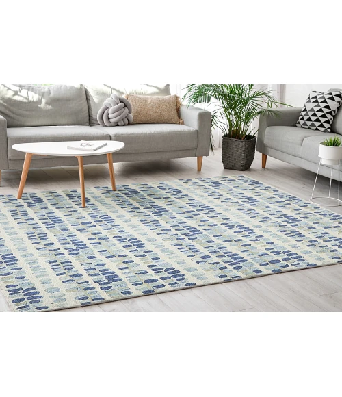 Exquisite Rugs Colorplay Navy/Beige 650612X15 12ft.X15ft. Rect. Rug