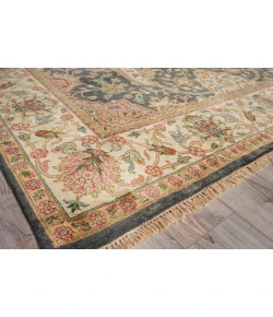 Exquisite Rugs Polonaise Black 655826X126 2ft.6in.X12ft.6in. Rect. Rug
