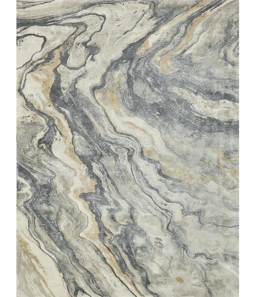 Exquisite Rugs Gianni Gray/Gold 664810X14 10ft.X14ft. Rect. Rug