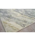 Exquisite Rugs Gianni Gray/Gold 664810X14 10ft.X14ft. Rect. Rug